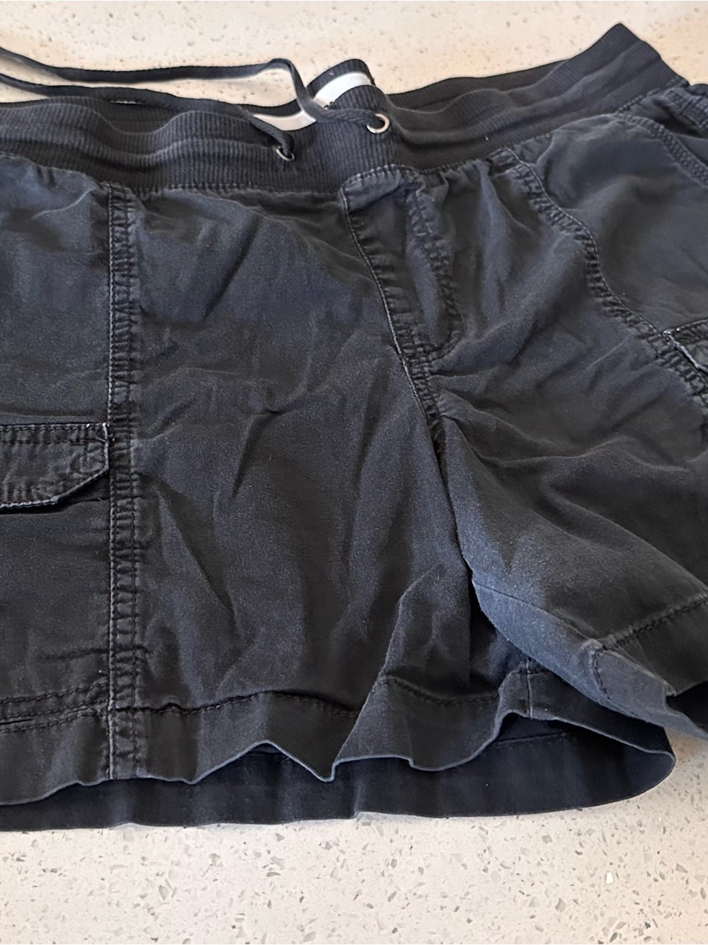 Sonoma Black Women's Cargo Drawstring Shorts